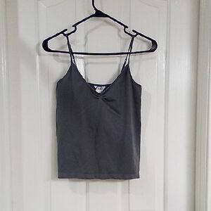 Metro 7 Charcoal Camisole Top